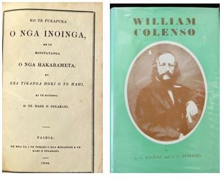 COLENSO - FIRST NEW ZEALAND PRINTER