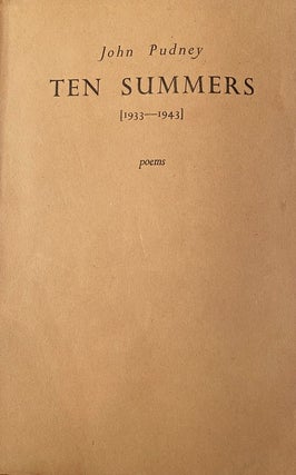 Item #001972 Ten Summers (1933-1943), Poems. John Pudney