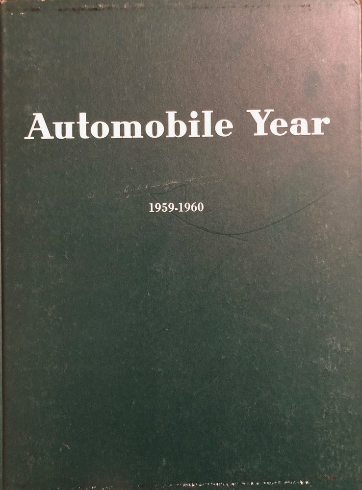 Item #003995 Automobile Year, Number 7, 1959 - 1960
