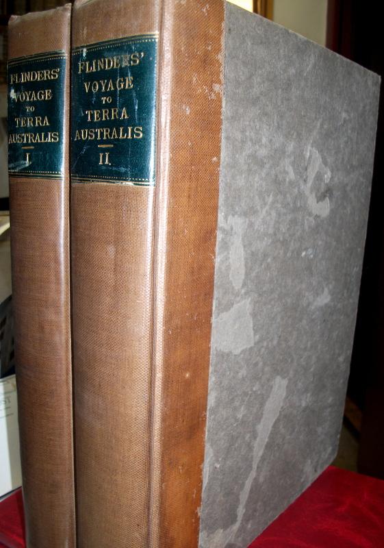 Item #006135 A Voyage to Terra Australis; Undertaken for the Purpose of Completing the Discovery of That Vast Country, and Prosecuted in the Years 1801, 1802, and 1803, in His Majesty's Ship the Investigator...(2 volumes). Matthew FLINDERS.