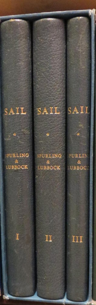 Item #011653 Sail; the Romance of the Clipper Ships. Pictures By J. Spurling, Storied By Basil Lubbock ; Edited By F.A. HOOK ; with an Introduction By Alan VILLIERS. Jack SPURLING, Basil LUBBOCK.