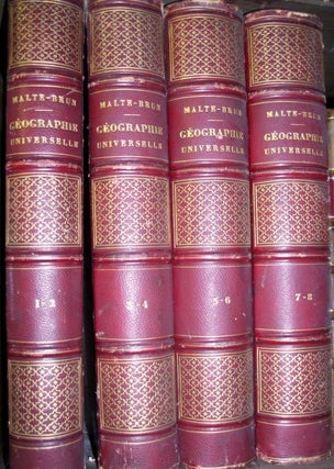 Geographie Universelle Ou Description De Toutes Les Parties Du Monde. 8 vols in 4.