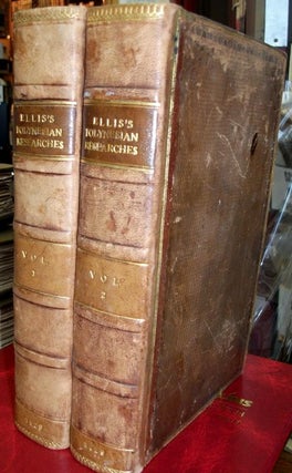 Polynesian Researches, During a Residence of Nearly Six Years in the South Sea Islands; Including Descriptions of The Natural History and Scenery of The Islands - With Remarks on the History, Mythology, Traditions, Government... 2 Volumes
