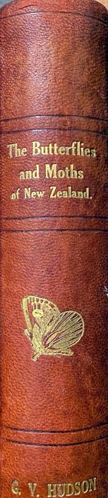 Item #013156 The Butterflies and Moths of New Zealand Together with Supplement. G. V. HUDSON.