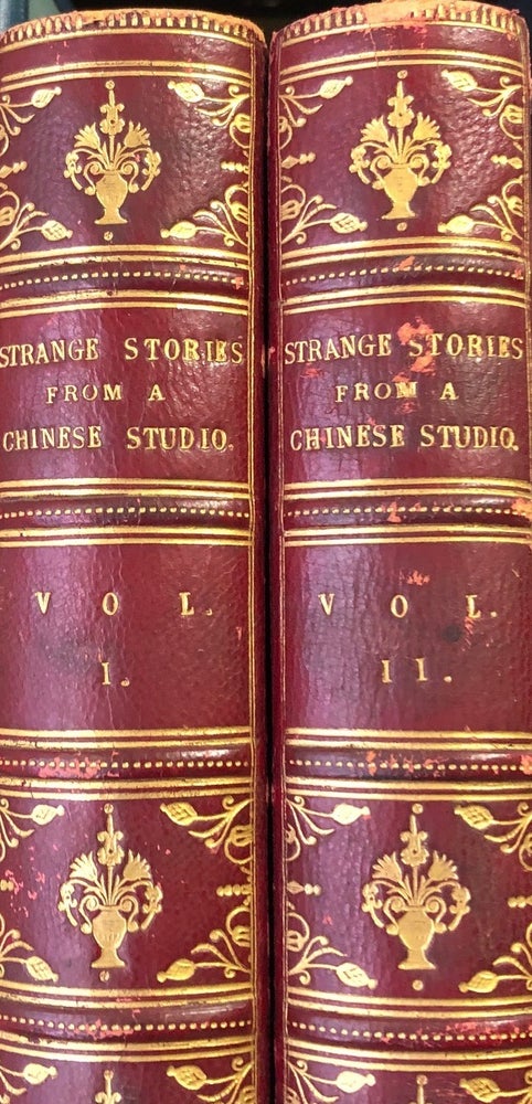 Item #014119 Strange Stories from a Chinese Studio. translated, annotated by.