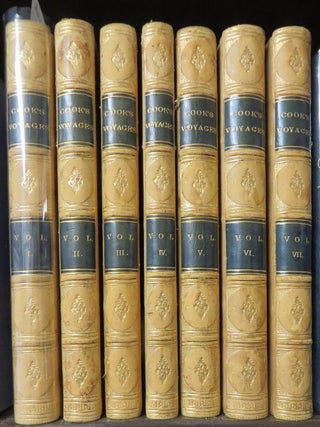 The Three Voyages of Captain James Cook Round The World Complete In Seven Volumes