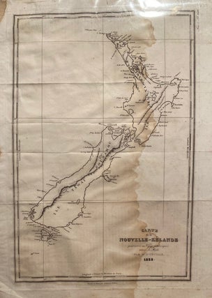 Item #014347 Carte de La Nouvelle-Zelande pour Servir Au Voyage Pittoresque Autour Du Monde Par...