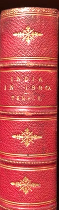 Item #014604 India in 1880. Richard TEMPLE