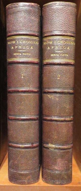 Item #014716 How I Crossed Africa Translated... by Alfred Elwes 2 Vols. S. PINTO.