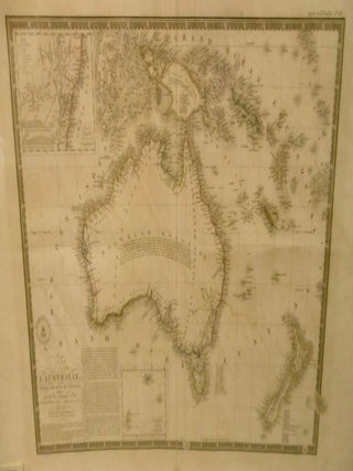 Carte De L'Australie (Partie sud-Ouest De L'Oceanie) Map