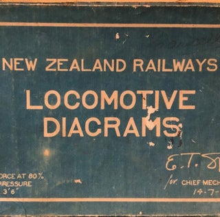 Item #015382 New Zealand Locomotive Diagrams