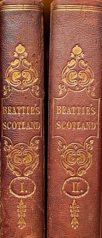 Item #015486 Scotland Illustrated In A Series Of Views Taken Expressly For This Work By Messrs. T. Allom, W.H. Bartlett, And H. Mc Culloch. William BEATTIE.