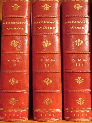 Item #015668 Miscellaneous Works, In Verse and Prose. Joseph ADDISON