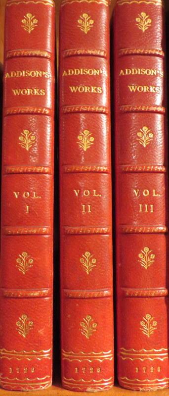 Item #015668 Miscellaneous Works, In Verse and Prose. Joseph ADDISON.
