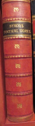 Item #015880 The Poetical Works of Lord Byron complete in one volume. Lord BYRON