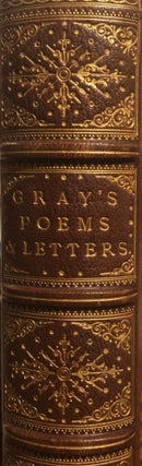 Item #015921 Poems and Letters. Thomas GRAY