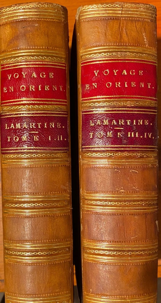 Item #016031 Souvenirs, Impressions, Pensees Et Paysages, Pendant Un Voyage En Orient (1832-1833), Ou Notes D'un Voyageur. Alphonse DE LAMARTINE.