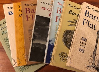 Item #016414 The Centennial History of Barnego Flat - Volumes 2 - 9. ANON, R. S. GORMACK