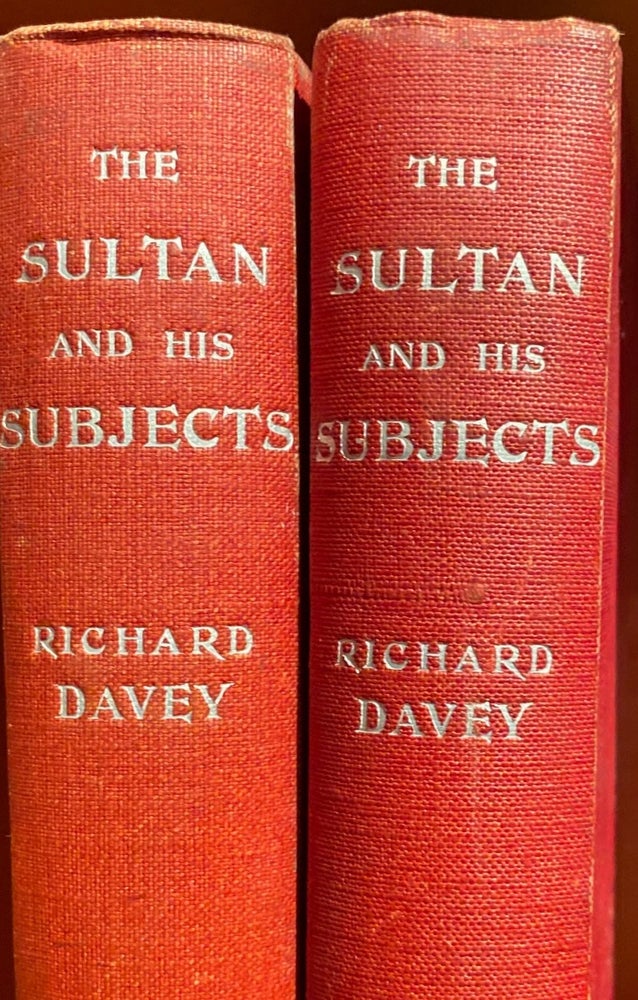 Item #016551 The Sultan and His Subjects. Richard DAVEY.