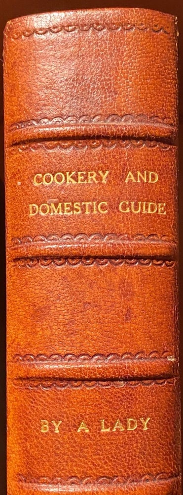 Item #016574 The New London Cookery and Complete Domestic Guide. The Cook's Complete Guide, on the principes of Frugality, Comfort and Elegance, including the art of carbing, and the most approved method of setting-out a table... instructions for preserving health, and attaining old age;... and numerous useful miscellaneous receipts. Esther COPLEY.