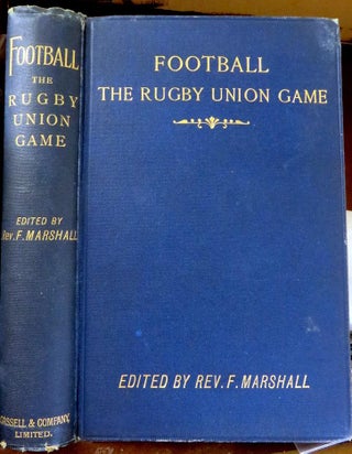Item #016664 Football The Rugby Union Game. F. MARSHALL