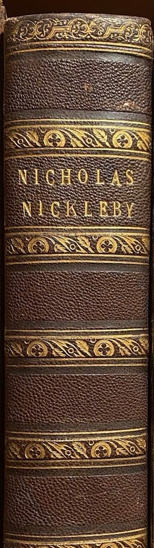 Item #016987 The Life an Adventures of Nicholas Nichelby. Charles DICKENS.