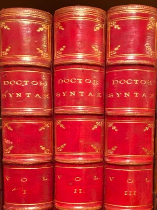 Item #017041 The First Tour of Doctor Syntax in search of the picturesque, A Poem. William COMBE