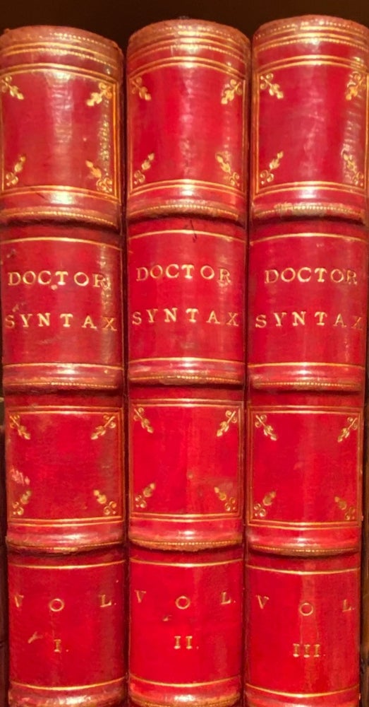 Item #017041 The First Tour of Doctor Syntax in search of the picturesque, A Poem. William COMBE.