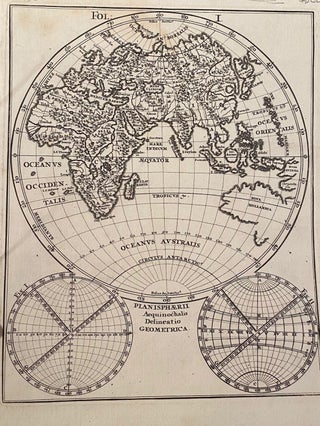 Item #017056 Globe Sphere showing from North-East Africa to New Guinea and from the North to the...