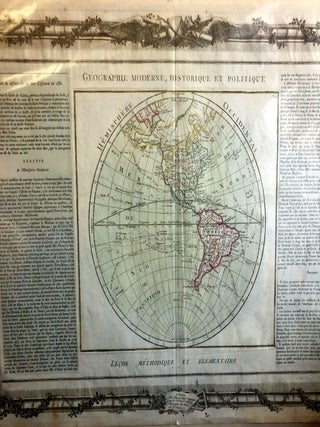 Item #017418 Geographie, Moderne, Historique et Politique; Map. Louis Charles DESNOS