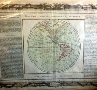 Item #017418 Geographie, Moderne, Historique et Politique; Map. Louis Charles DESNOS