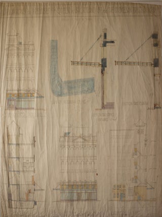 Item #017423 Architectural Plan. Alterations to premises cor. Queen St & Shortland St for the...