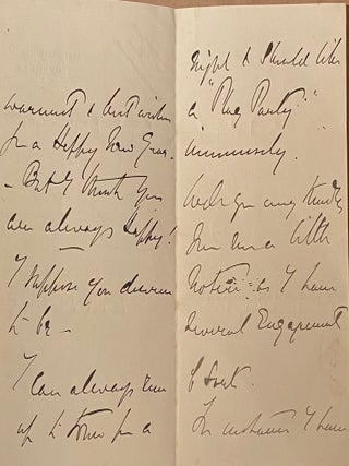 Hand-written letter