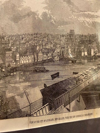 Item #018117 View of the City of Auckland, New Zealand, with the new commercial embankment