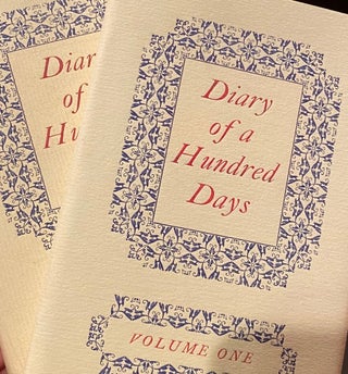 Item #018184 Diary of a Hundred Days. GORMACK R. S