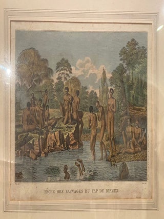 Item #018425 Peche des sauvages du Cap de Diemen. La Perouse. Copia