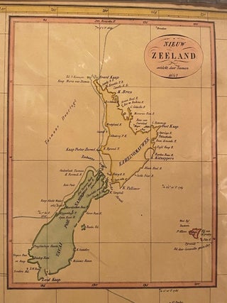 Item #018427 Stille Zuid See. No. 2. including New Zealand map with Tasman's route