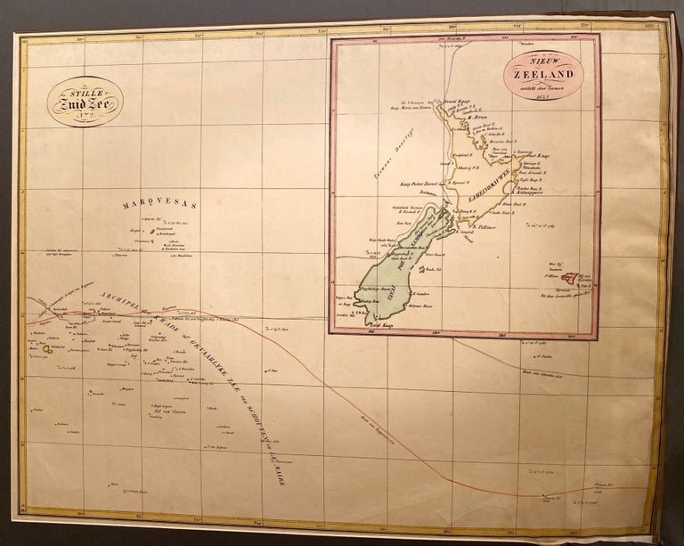 Item #018427 Stille Zuid See. No. 2. Nieuw Zeeland ontekt door Tasman 1642