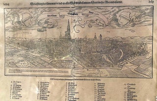 Item #018440 Die Statt Strassburg, Anno 1588