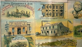 Advertising Poster, View of Auckland from Windmill.