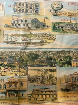 Advertising Poster, View of Auckland from Windmill.