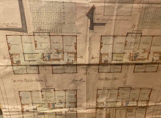 Architectural plan for Residences, Pitt Terrace, Auckland
