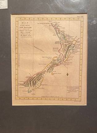Item #018456 Map of the Coast of New Zealand. Longmate