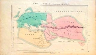 Item #018458 Map of the World according to Strabo