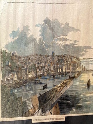 Item #018500 View of the City of Auckland, New Zealand, with the new commercial embankment