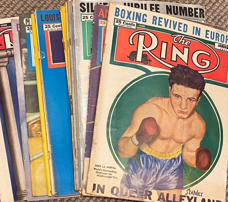 Item #018538 The Ring - World's Foremost Boxing Magazine Vol XXV.January - September 1947. Magazine.