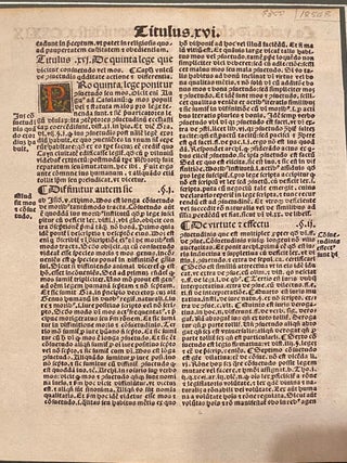 Item #018548 Latin printing