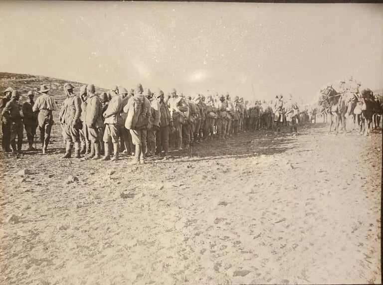 Item #018596 Turks surrendering to NZ near Amman.