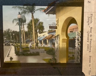 Item #018619 Florida, glass lantern sides