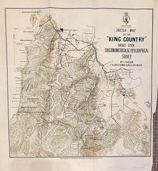 Item #018634 Sketch Map of the 'King Country' based upon Trigonometrical & Topographical Survey...